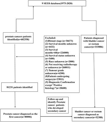 Incidence and associated factors of developing second pelvic malignant neoplasms among prostate cancer patients treated with radiotherapy